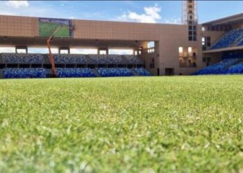 بالصور.. تقدم أشغال تهيئة ملعب مراكش