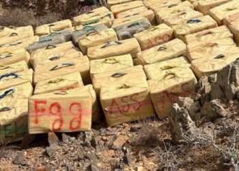 حجز  ثلاثة أطنان من مخدر الشيرا بكلميم