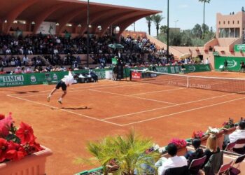 المغربيان بنشيتريت والعلمي لعروسي يودعان منافسات جائزة الحسن الثاني للتنس