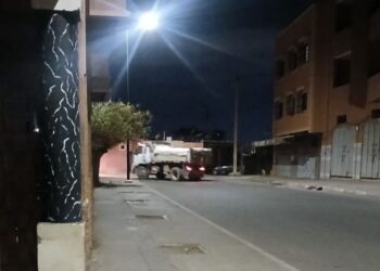 شاحنات تحول ليالي حي “الزهور 2” بمراكش لجحيم ومطالب للوالي بالتدخل + ڤيديو