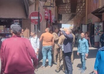 سلطات الباهية تواصل حربها على محتلي الملك العام + صور