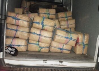 الدرك يحجز أطنان من الشيرا وخراطيش بنواحي أزمور + صور