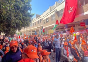 غلاء المعيشة وفلسطين وقانون الإضراب تخيم على مسيرات فاتح ماي بفاس