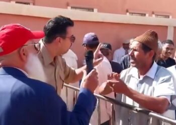 بالڤيديو.. رجل سلطة بتنغير يهين مواطنا بعمر والده ويصفه بـ”الحمار”