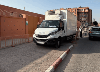 الالطاف الالهية تحول دون وقوع فاجعة بمحيط مدارس البعثة الفرنسية بمراكش+ صور