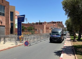 بالصور: استعدادات امنية وازنة ومئات الحواجز استعدادا لاستقبال جمهور مباراة الكوكب
