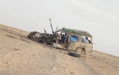 إنفجار لغم يتسبب في تفجير سيارة وإصابة 3 رعاة