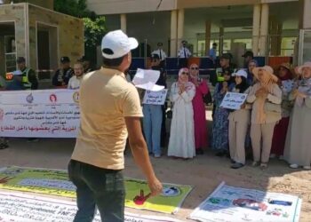 “الأوضاع المزرية” تخرج أساتذة التعليم الأولي للاحتجاج أمام مقر أكاديمية جهة فاس