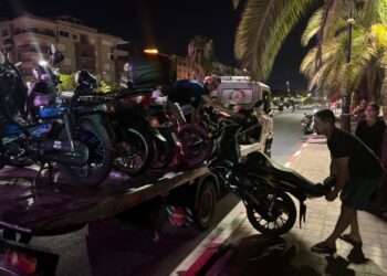 تسجيل عشرات المخالفات في حملة على الدراجات النارية بمراكش+ صور