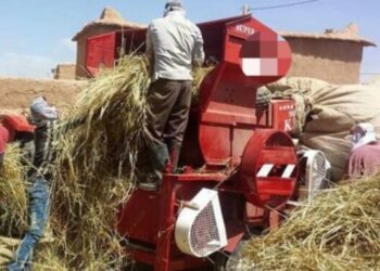 صادم.. آلة حصاد تبتلع فلاح خمسيني