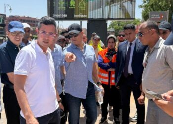 الوالي بنشيخي يتفقد مختلف الاوراش المفتوحة بمراكش