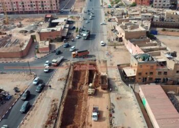 خاص.. تقدم أشغال إنشاء الممر التحت ارضي بمدارة ايزيكي + صور حصرية