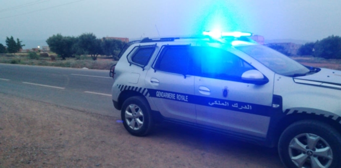 مطاردة هوليودية لتاجر مخدرات بالسوالم الطريفية تنتهي بحادثة سير