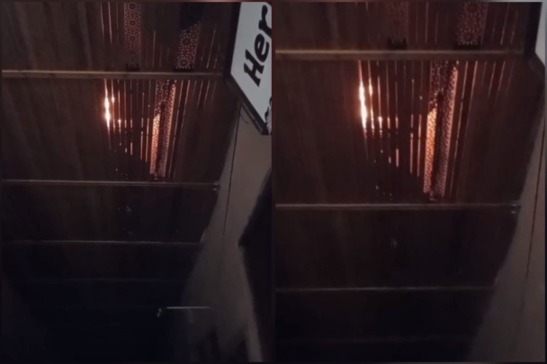 بالڤيديو.. حارسان ليليان ينقذان سوق السمارين من كارثة