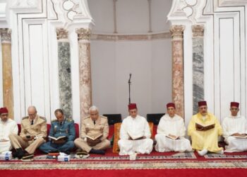 بالصور.. الوالي بنشيخي يترأس أمسية دينية بمسجد الكتبية