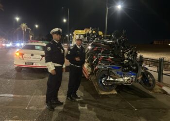 حملة أمنية لمواجهة فوضى الدراجات النارية بمراكش+ صور