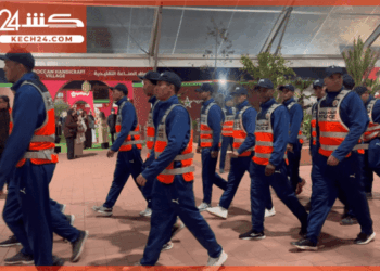 بالڤيديو.. تعبئة كبيرة للمصالح الامنية لمواكبة فعاليات فضاء مشجعي “الكان” بمراكش