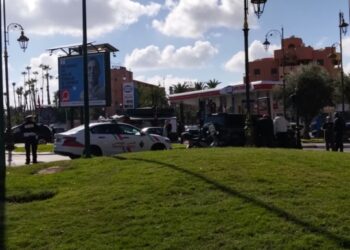 سيارة بترقيم إماراتي تستنفر عناصر الأمن بمراكش
