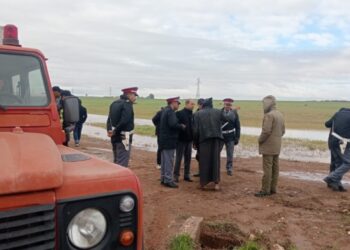 العثور على طفل غريق بالسد التلي ضواحي بنجرير  + صور