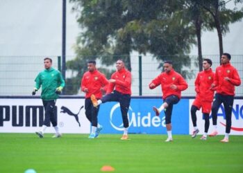 المنتخب المغربي يستأنف تحضيراته استعدادا للقاء الكاميرون