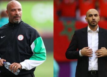 مدرب منتخب نيجيريا يخرج باول تصريح حول مواجهة المغرب في نصف النهائي