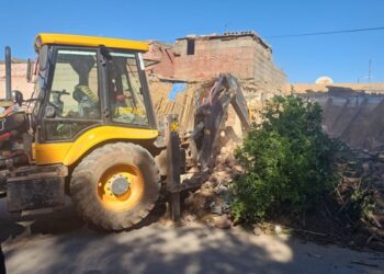 استئناف عملية الهدم بحي يوسف بن تاشفين بمراكش