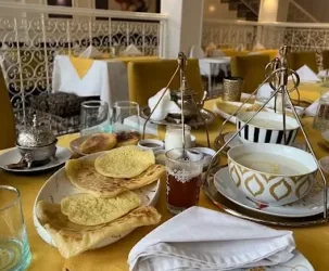 مطعم  Taj Moroccan Foodمراكش: الأصالة بلمسة عصرية في فطور رمضاني مميز