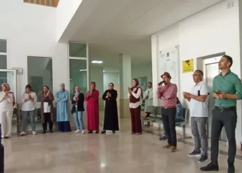 موظفو العدل يخوضون وقفات احتجاجية بجميع محاكم المملكة