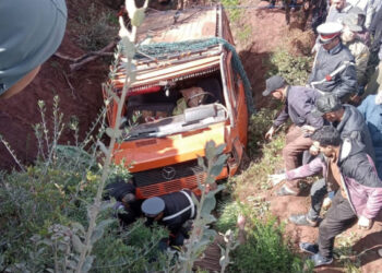 قتلى وجرحى في انقلاب “طرونزيت” بالقرب من دمنات+ صور