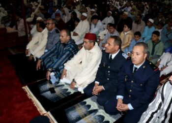 بالصور.. ساكنة إمنتانوت تؤدي صلاة عيد الفطر في أجواء روحانية مهيبة