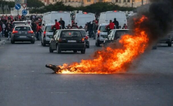 درك سرية الجديدة يوقف متورطين في رشق فصيل نادي رياضي بالحجارة