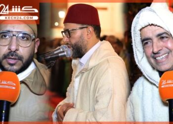 بالڤيديو: وديع شكير يجذب الاف المصلين لمسجد فاطمة الزهراء بمراكش في ليلة ختم القرآن