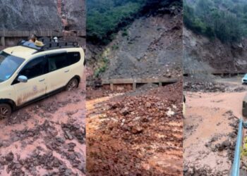 بالڤيديو.. تساقطات وسيول تعطل السير بين مراكش وورزازات