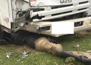 إصابات خطيرة في حادثة اصطدام شاحنة بعمود انارة ضواحي مراكش