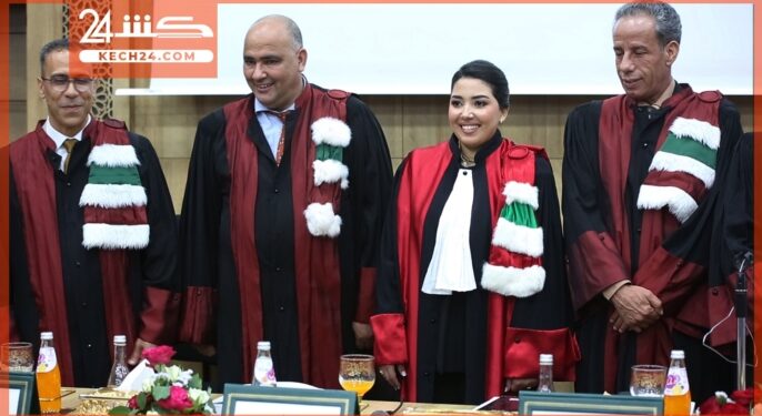 الباحثة أميمة بويكركاون تنال الدكتوراه بميزة مشرف جدا