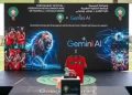 “Google Gemini” شريك رسمي للجامعة الملكية لكرة القدم