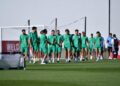 المنتخب الوطني يجري أول حصة تدريبية بالولايات المتحدة الأمريكية + ڤيديو