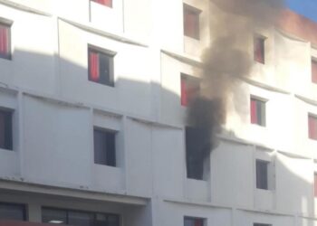 حريق في الحي الجامعي بتازة يدخل أربعة طلبة إلى المستشفى