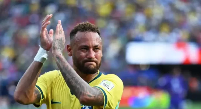 نيمار يعلن اعتزاله بعد انهيار البرازيل