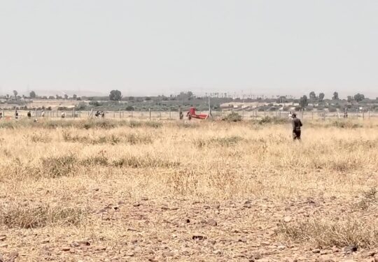 عاجل.. سقوط طائرة خفيفة بجماعة اغواطيم باقليم الحوز