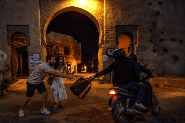 تعرض زوجين برازيليين للسرقة عن طريق الخطف بمراكش