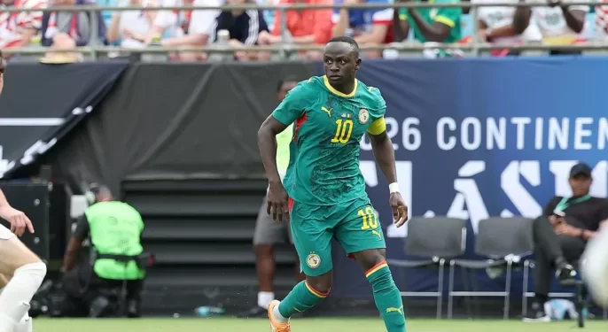 ساديو ماني يعتزل اللعب الدولي