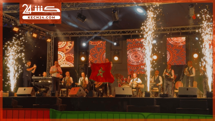 بالڤيديو: جماعة القصبة المشور تنظم حفلاً فنياً بمناسبة عيد العرش