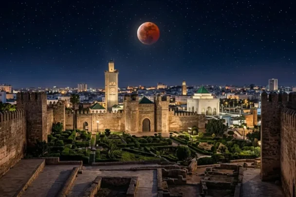 سماء المغرب تترقب “القمر النحاسي”.. مواعيد وتفاصيل الخسوف المرتقب