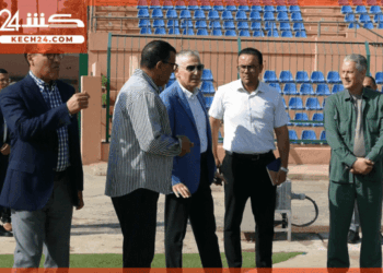 بالڤيديو: استعداداً لكأس العالم.. والي جهة مراكش يعاين ملاعب التداريب