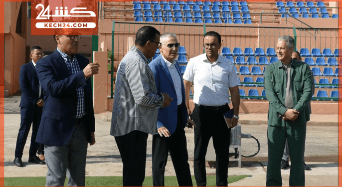 بالڤيديو: استعداداً لكأس العالم.. والي جهة مراكش يعاين ملاعب التداريب