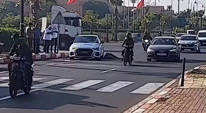 مصرع سائق دراجة نارية في حادثة سير مرعة بمراكش