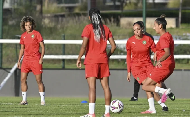 المنتخب الوطني النسوي ينهي استعداداته لمواجهة الجزائر