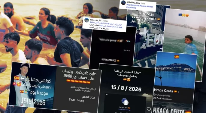 تقارير إسبانية تتحدث عن التحضير لمحاولة هجرة جماعية جديدة نحو سبتة