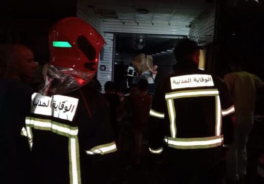 حريق مفاجئ بمحل تجاري في ابن جرير يستنفر الوقاية المدنية